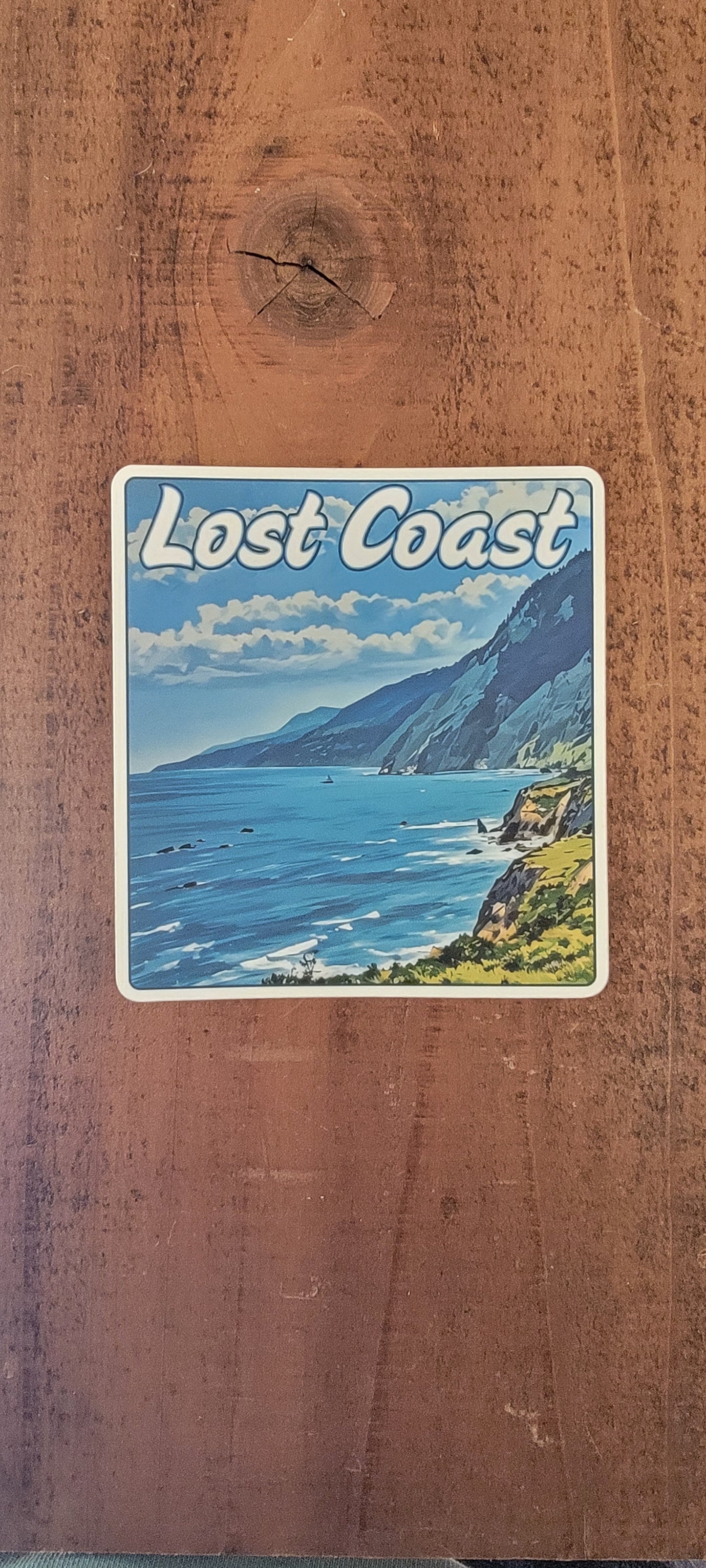 Lost Coast 4" Sticker