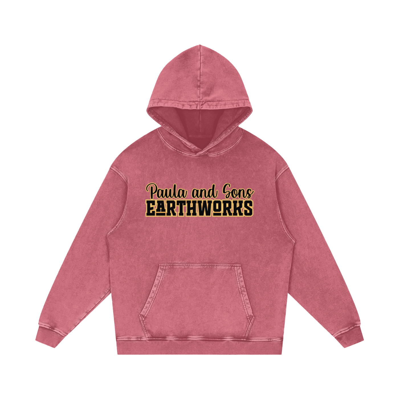 PASE Acid Wash Oversize Hoodie - 420 GSM