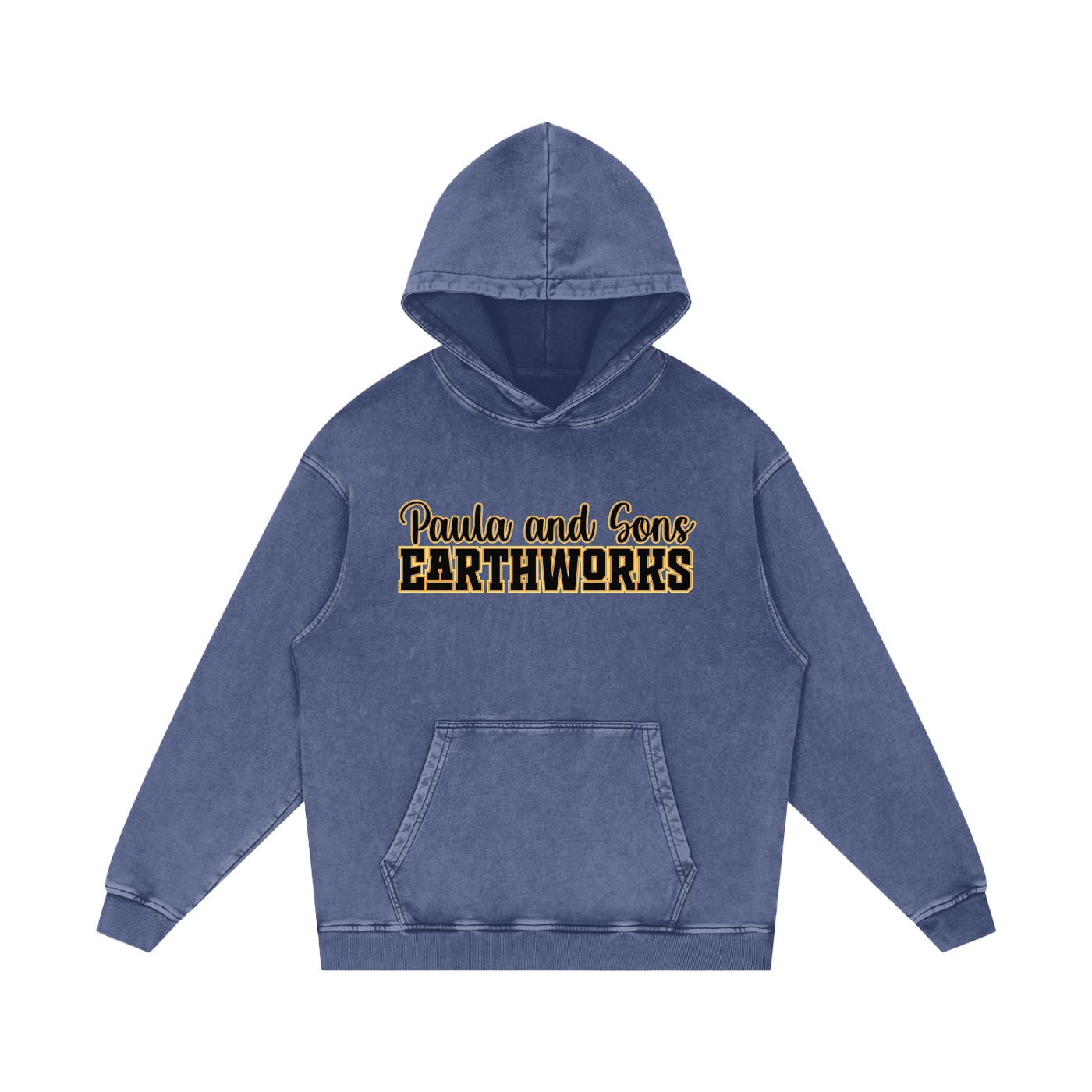 PASE Acid Wash Oversize Hoodie - 420 GSM