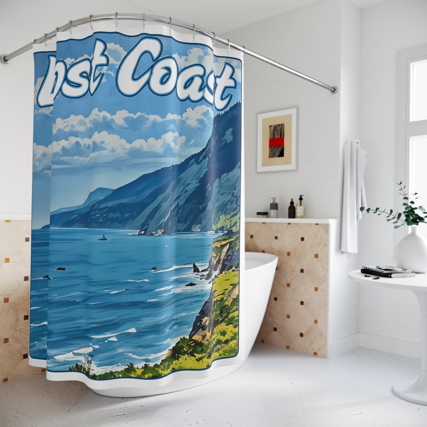 Lost Coast Shower Curtains