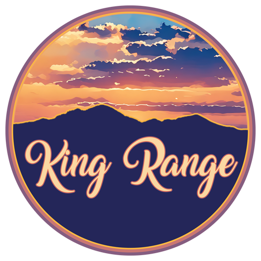 King Range 4" Sticker