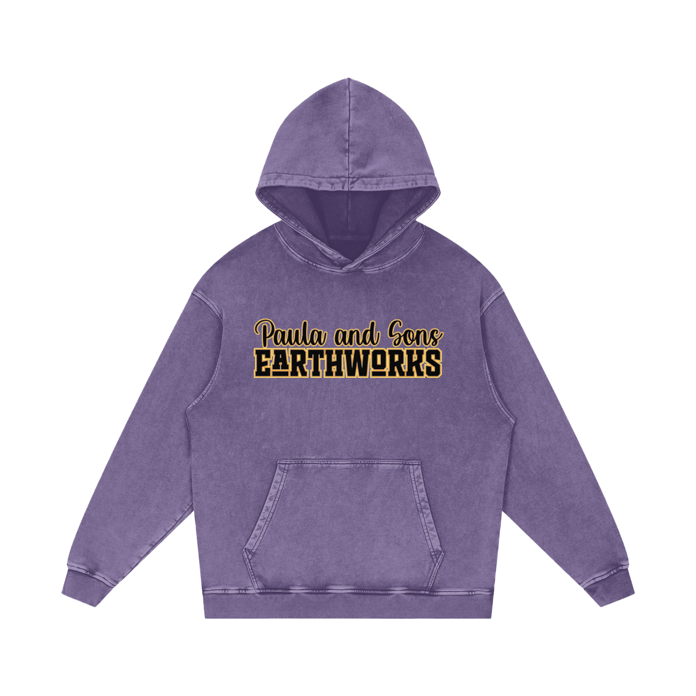 PASE Acid Wash Oversize Hoodie - 420 GSM