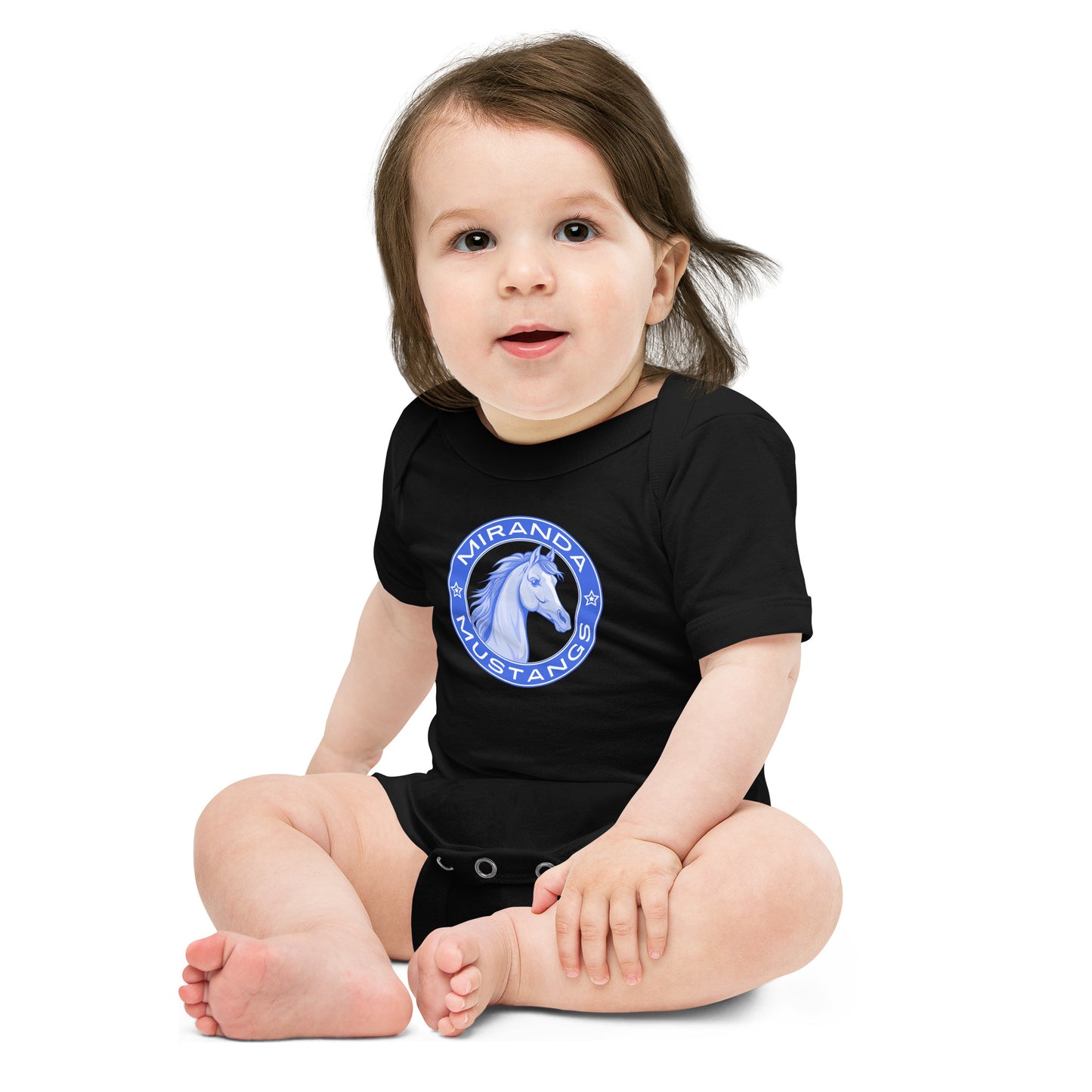 Miranda Mustangs Baby one piece