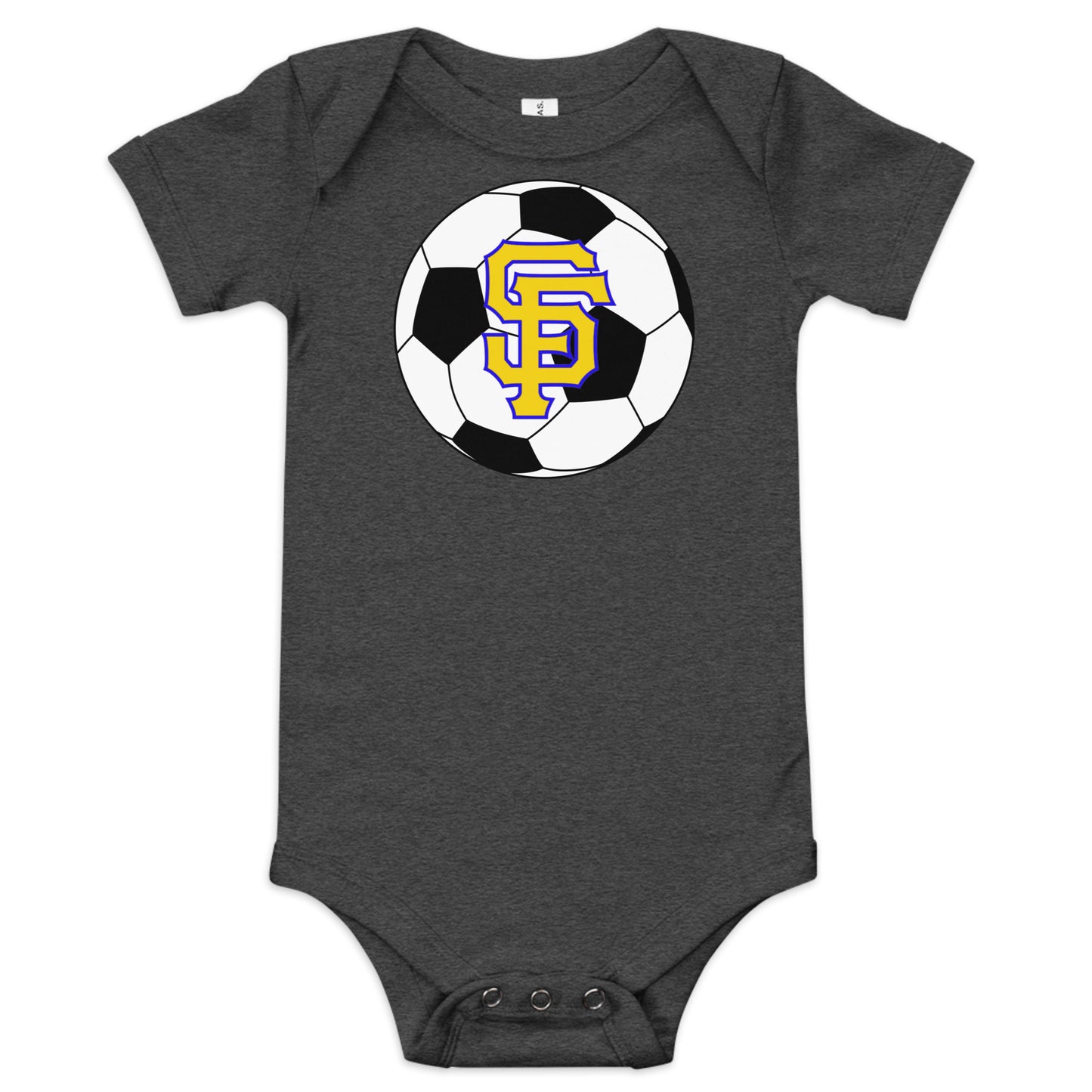SF Soccer Baby short sleeve one piece