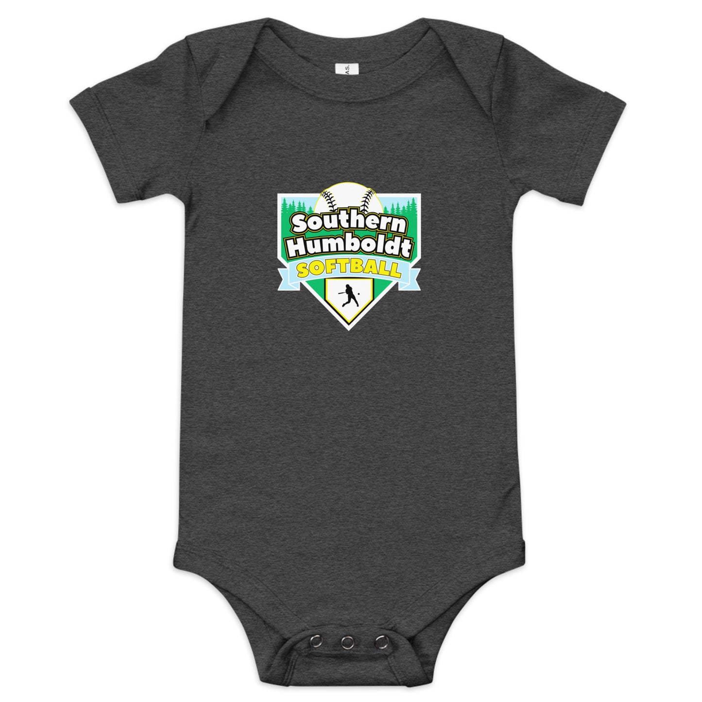 Southern Humboldt Softball GBY Baby short sleeve one piece