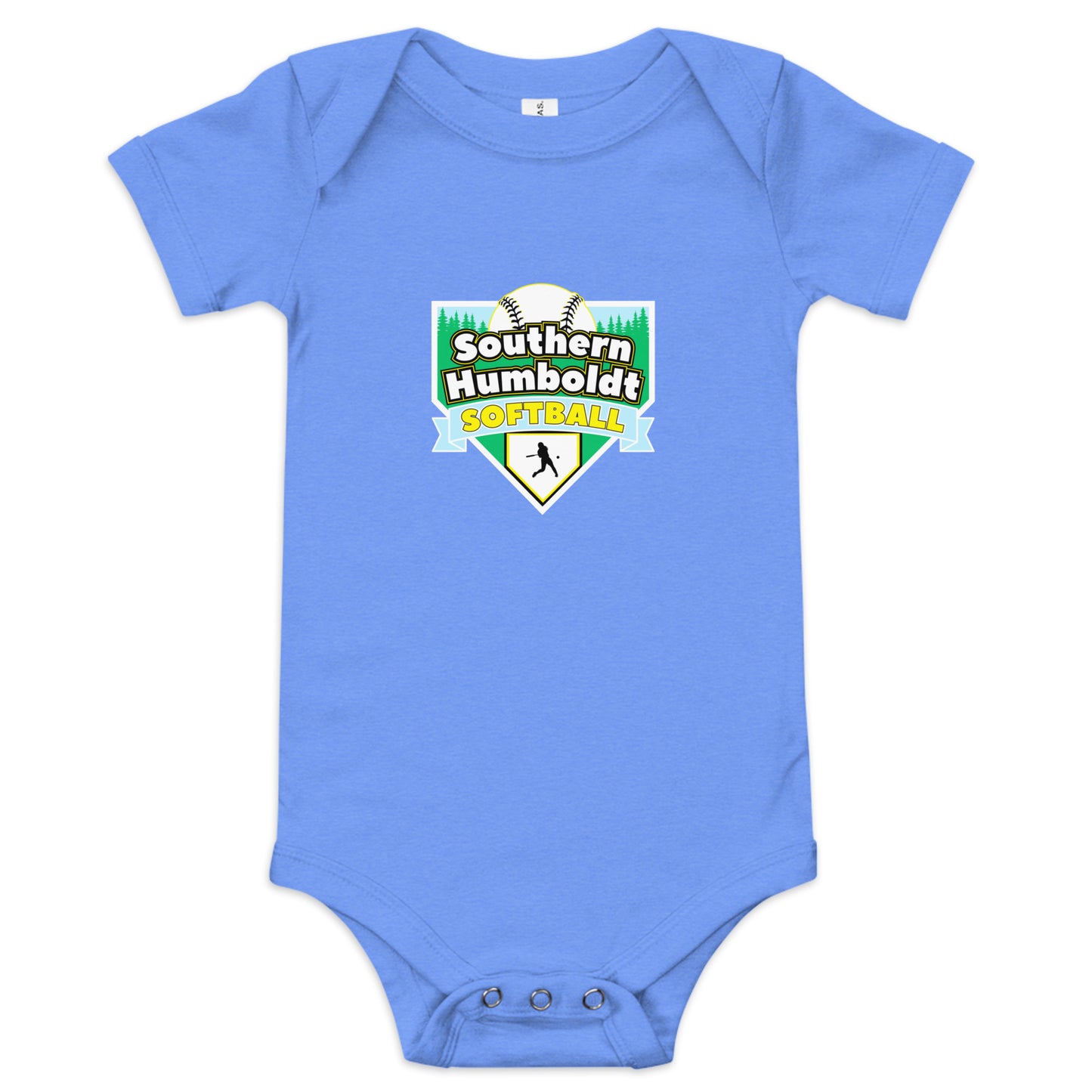 Southern Humboldt Softball GBY Baby short sleeve one piece