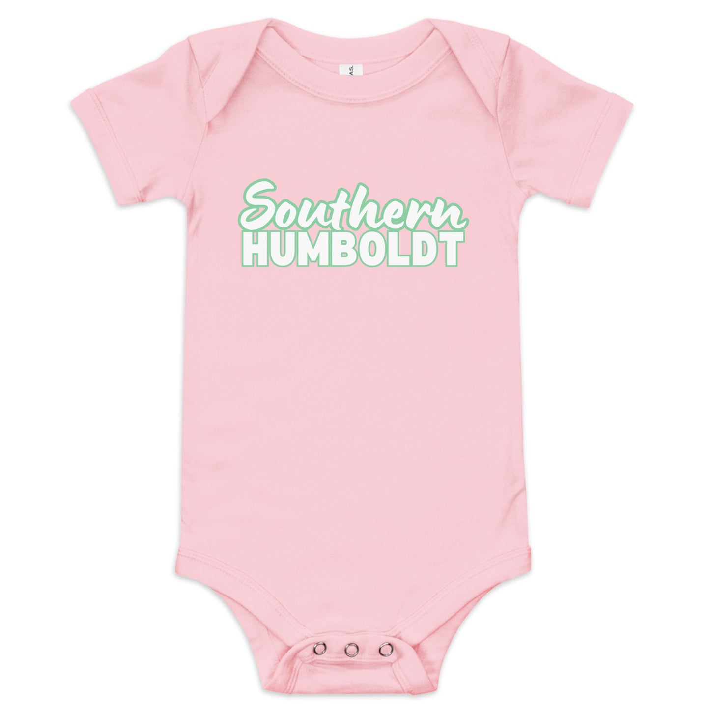 Southern Humboldt Green Baby short sleeve one piece