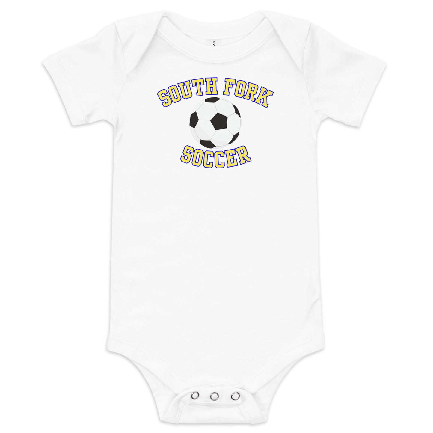 South Fork Soccer Baby short sleeve one piece