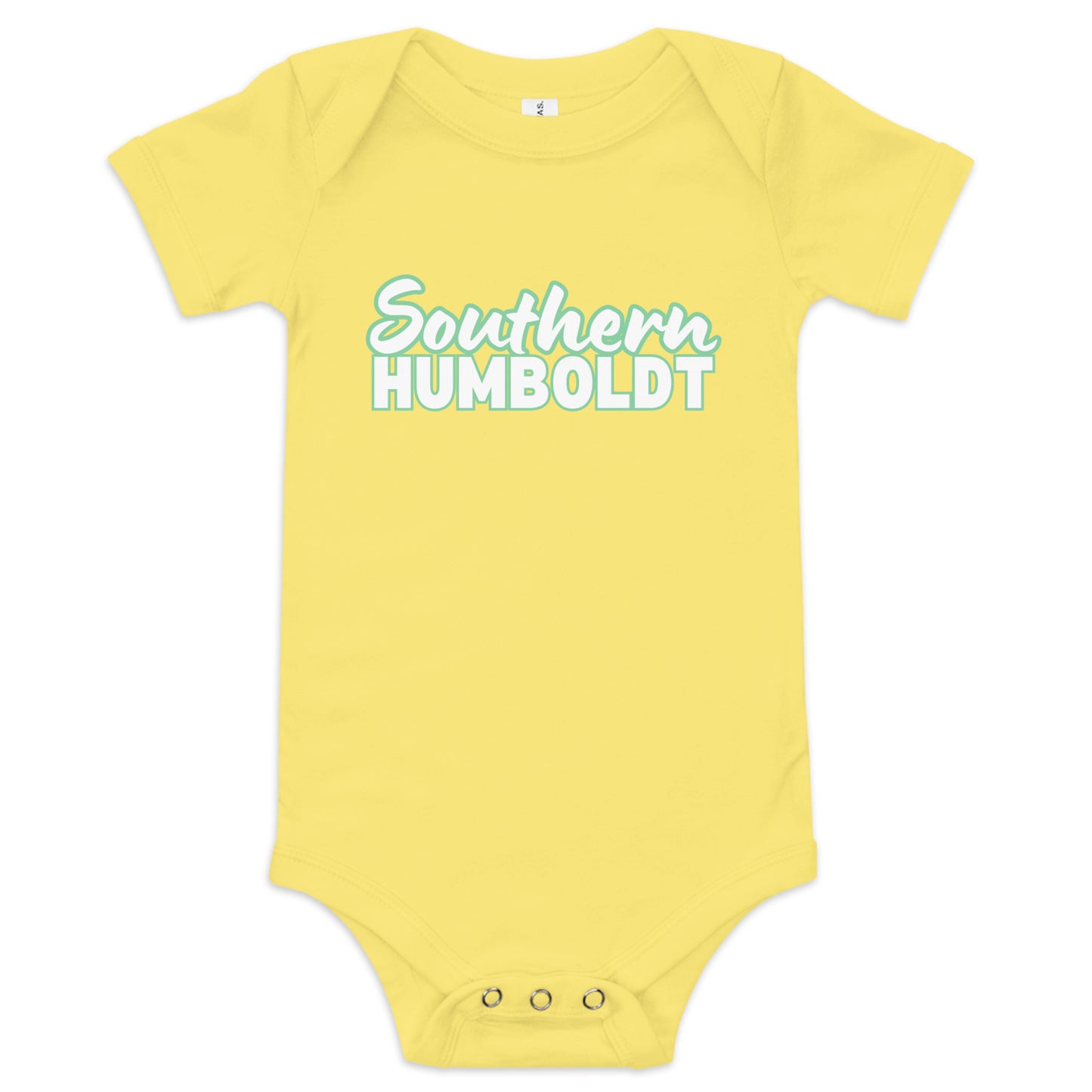 Southern Humboldt Green Baby short sleeve one piece