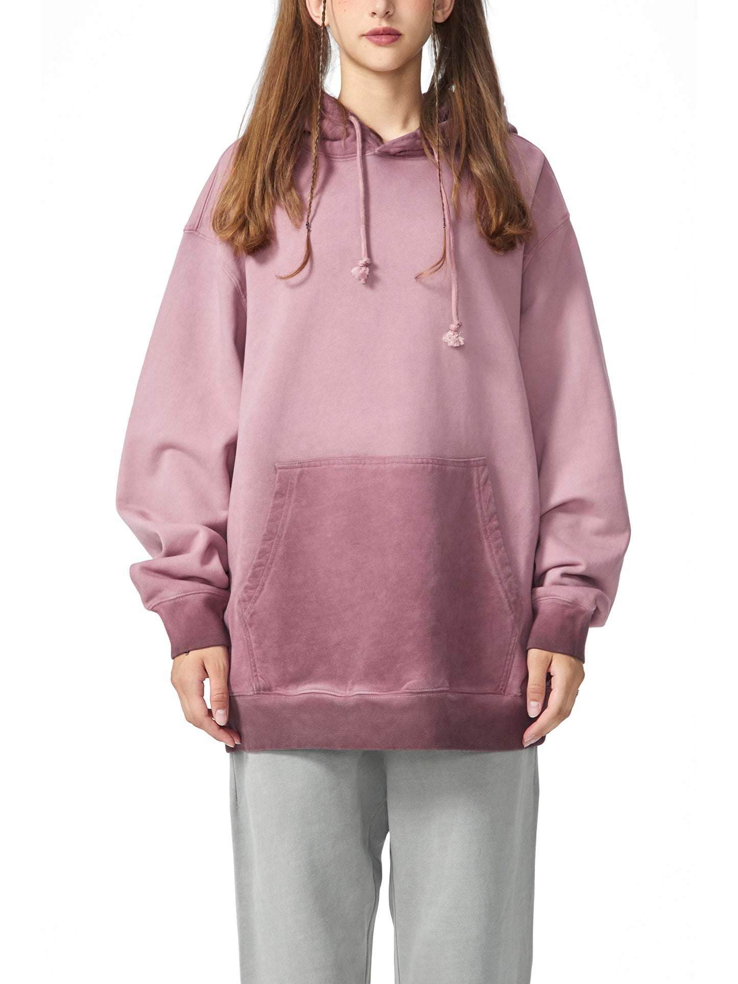 Paula and Sons Earthworks Dozer Ombre Vintage Stone Washed Hoodie