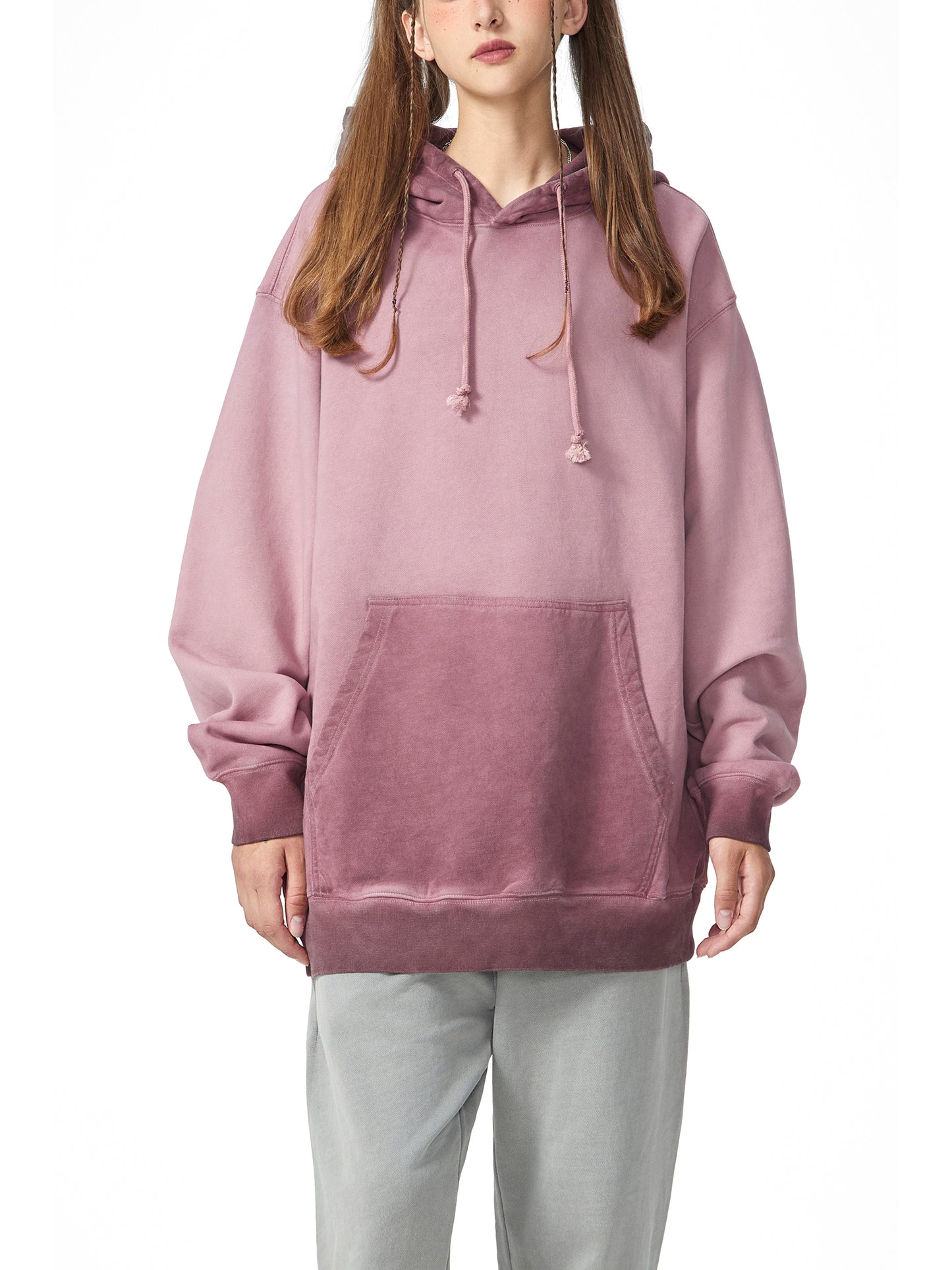 Paula and Sons Earthworks Dozer Ombre Vintage Stone Washed Hoodie