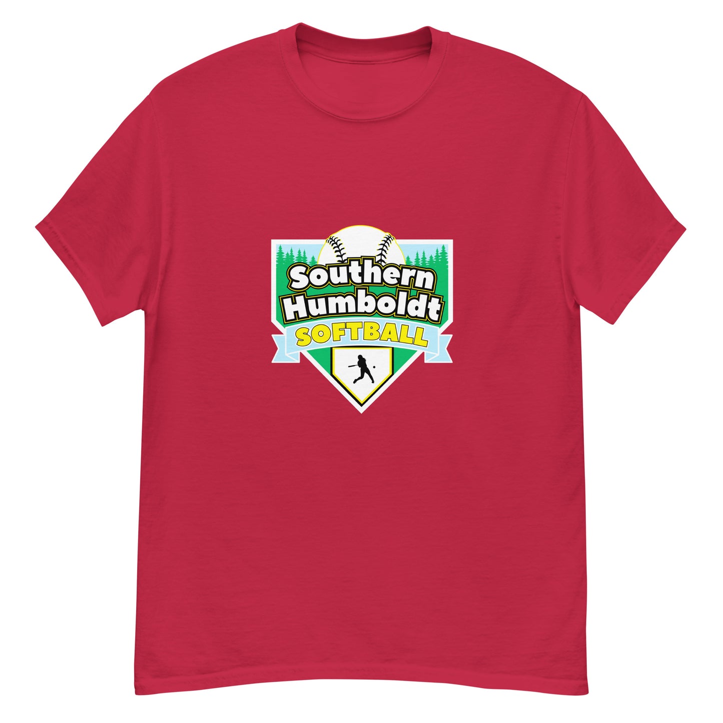 Southern Humboldt Softball GYB classic tee