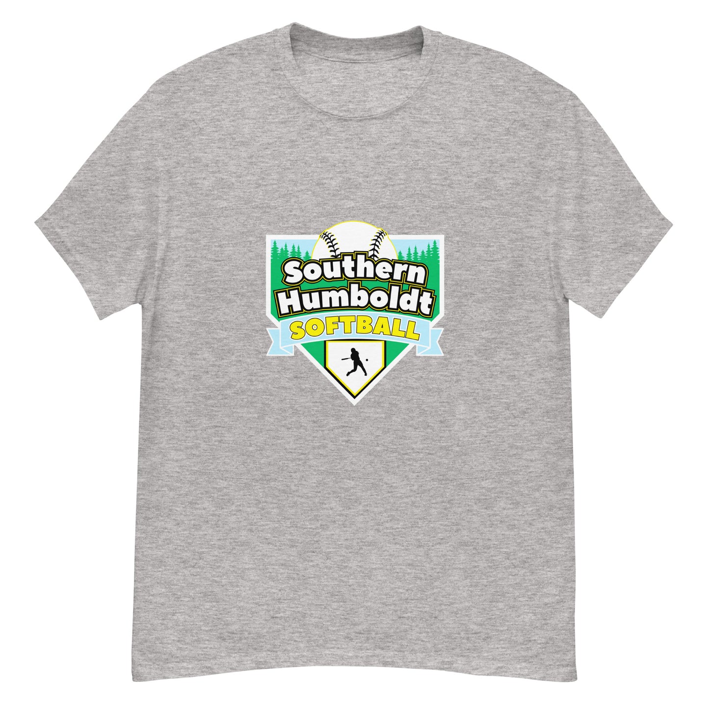 Southern Humboldt Softball GYB classic tee