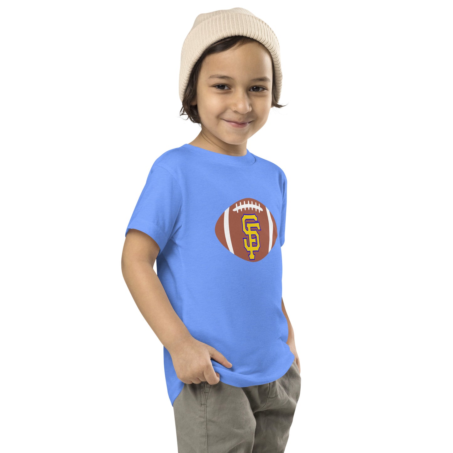 SF Football Toddler Short Sleeve Tee