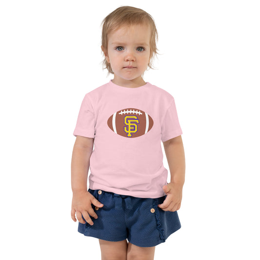 SF Football Toddler Short Sleeve Tee