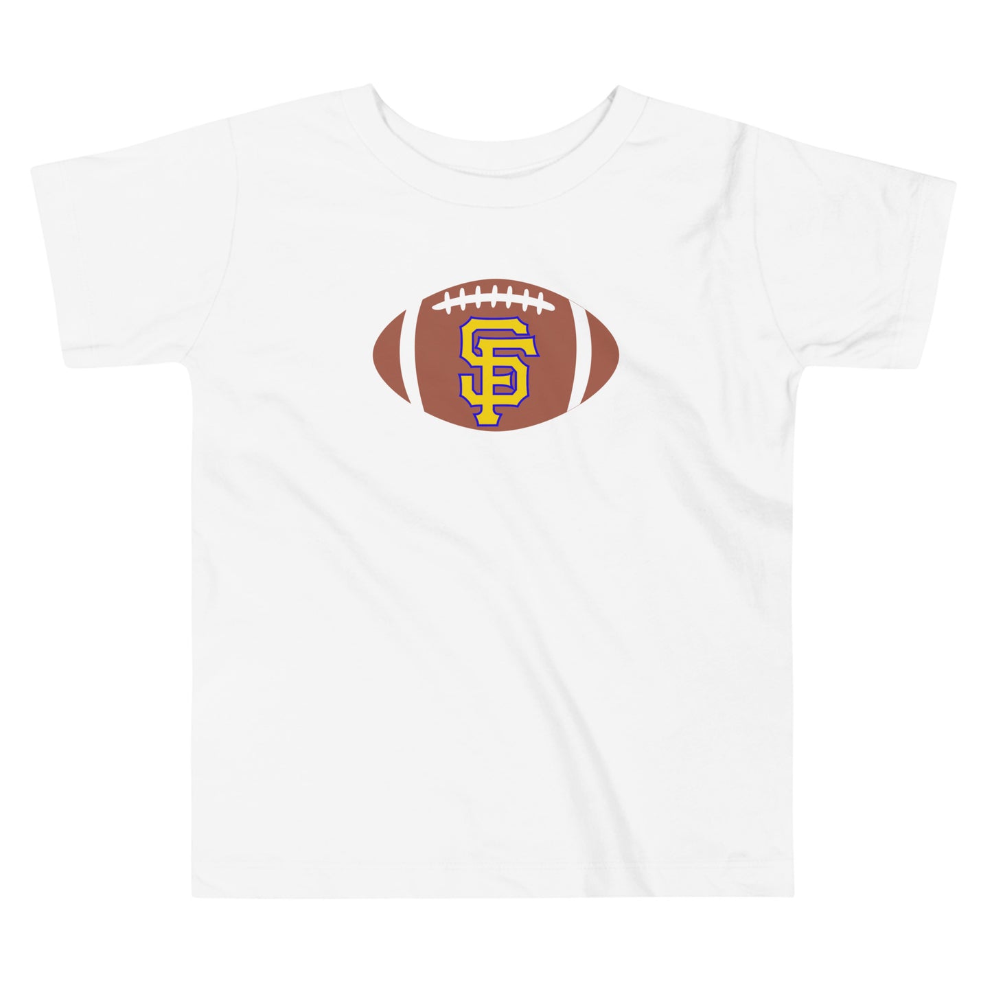 SF Football Toddler Short Sleeve Tee