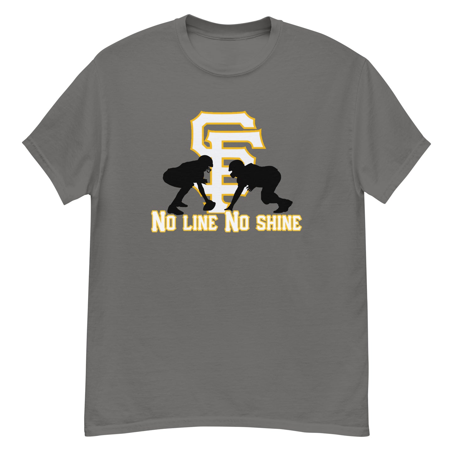SF Football No Line No Shine Unisex classic tee