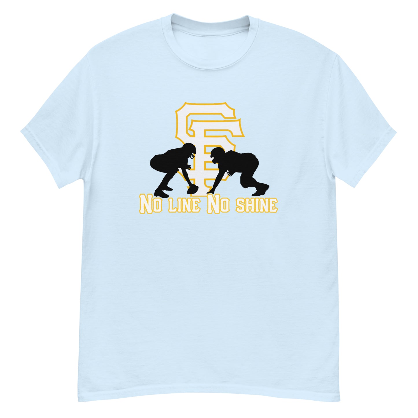 SF Football No Line No Shine Unisex classic tee