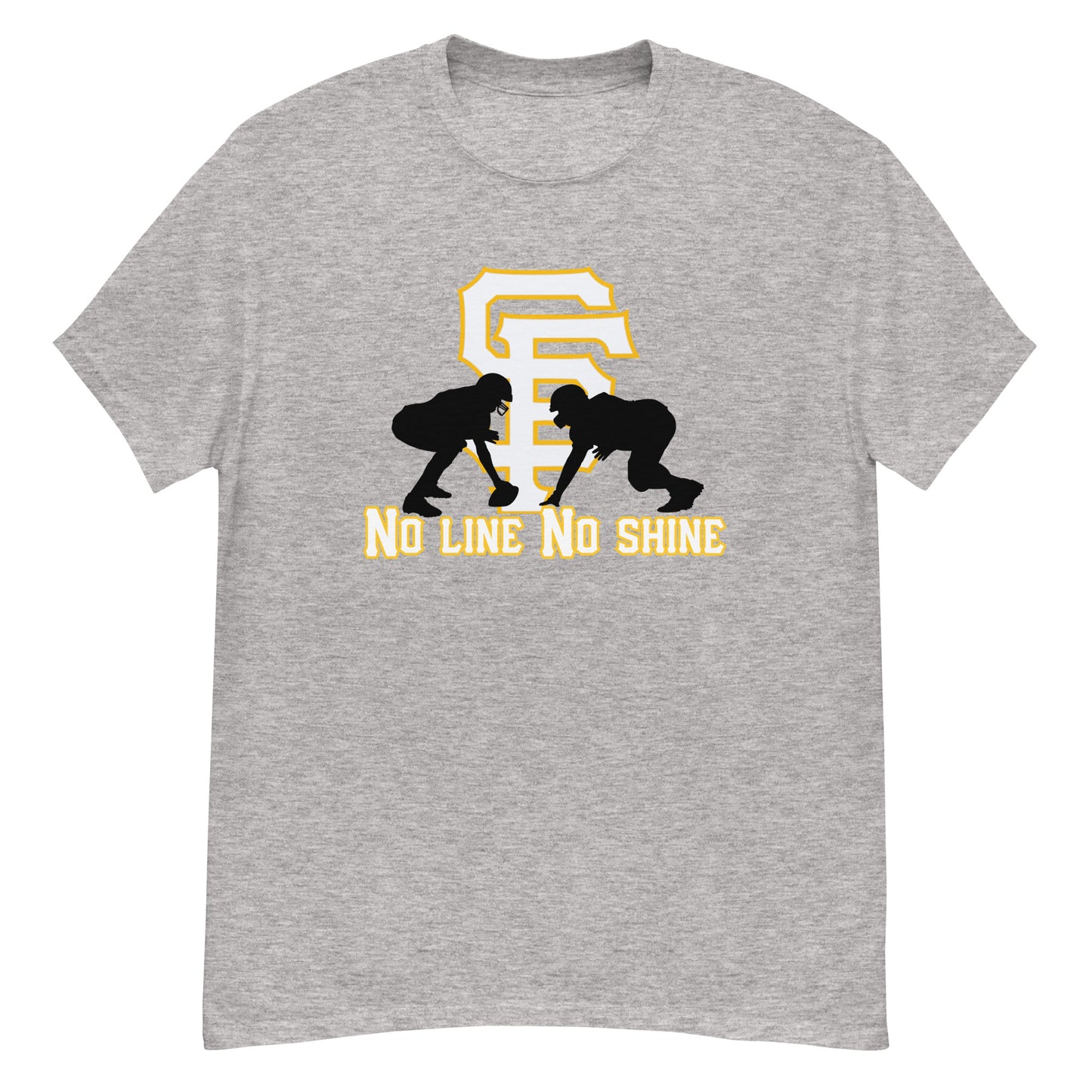 SF Football No Line No Shine Unisex classic tee