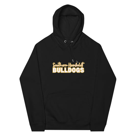 Southern Humboldt Bulldogs eco raglan hoodie