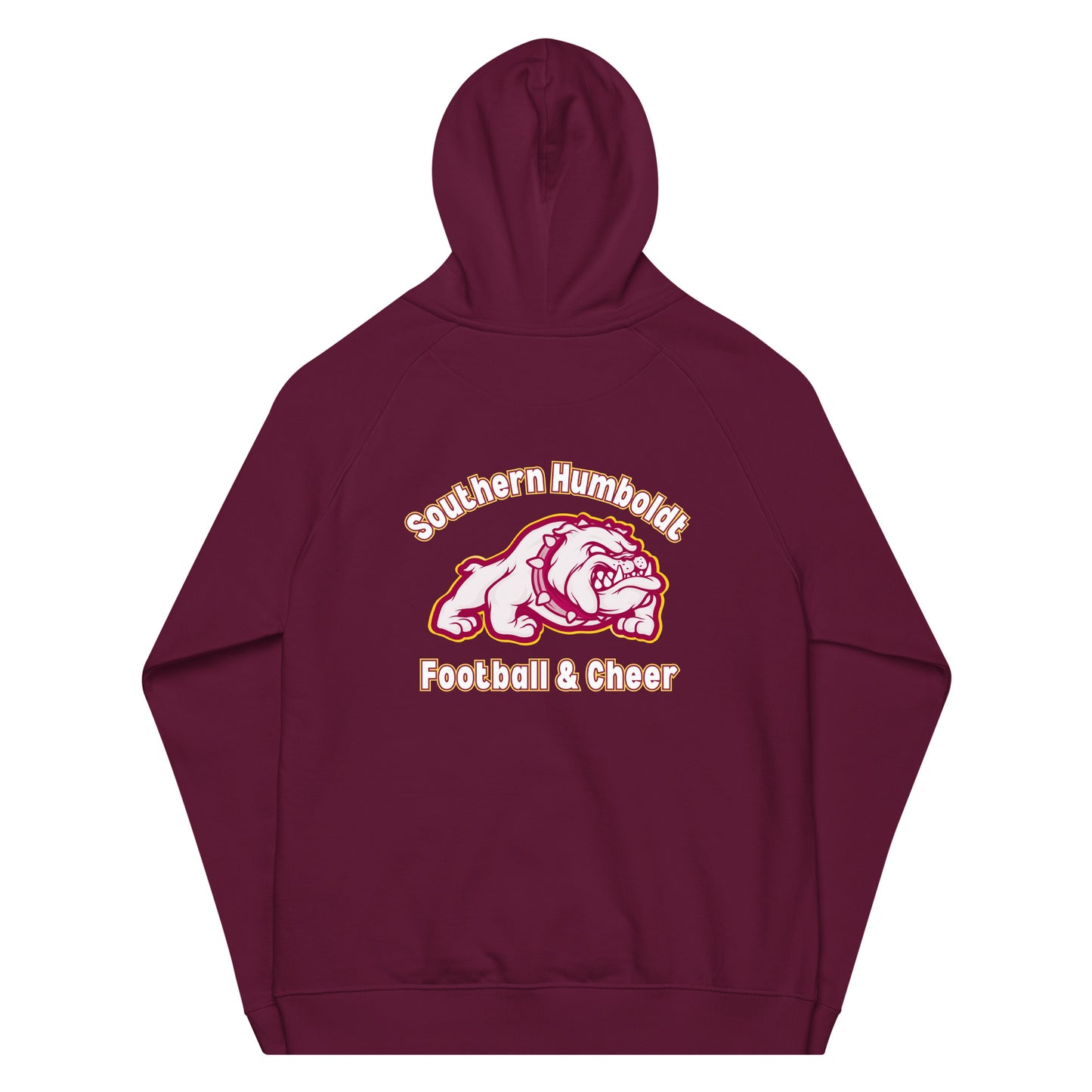 So Hum Bulldogs eco raglan hoodie