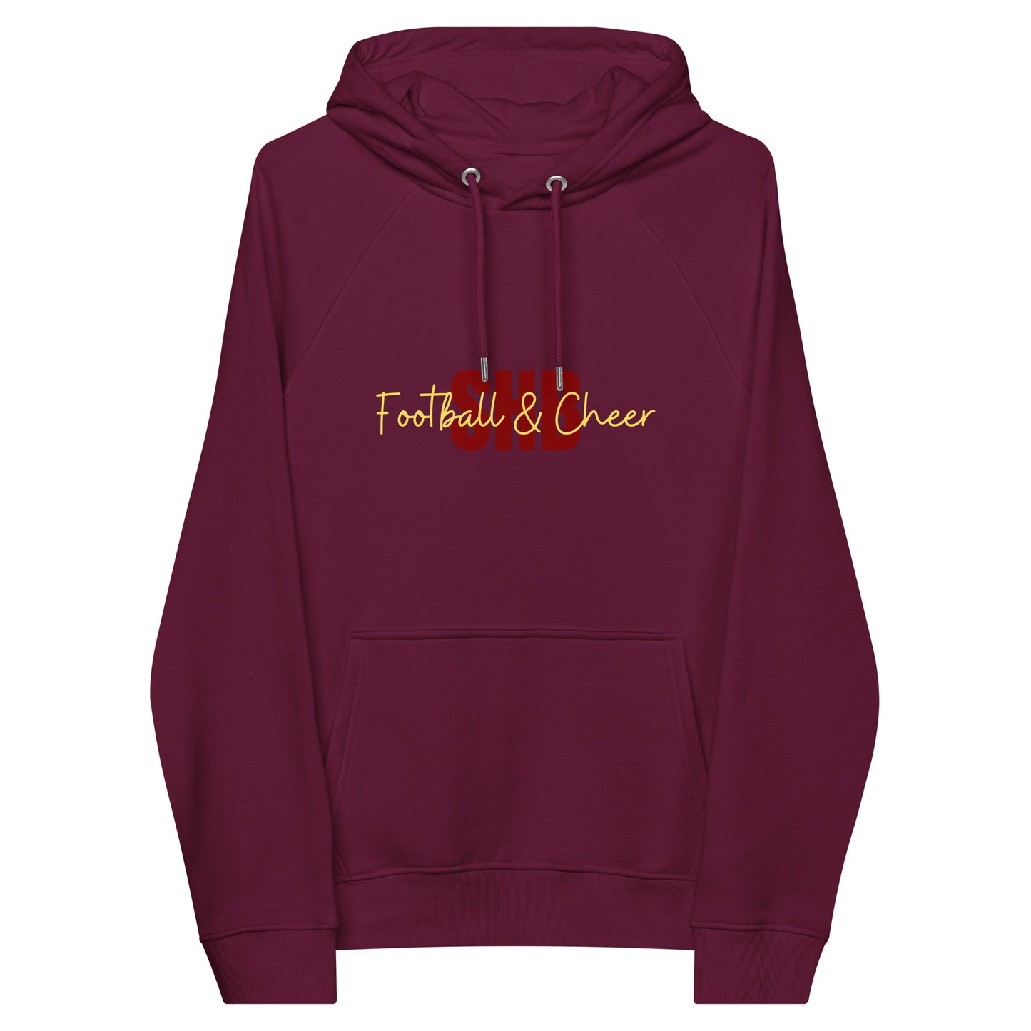 SHB Football and Cheer eco raglan hoodie
