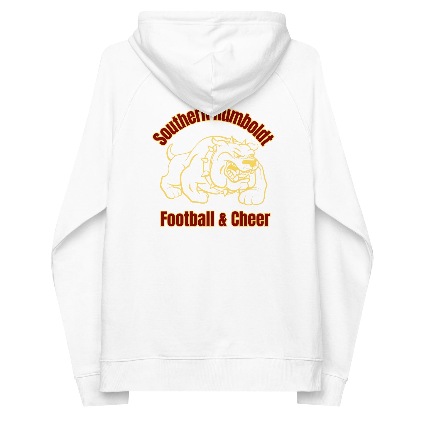 SHB Football and Cheer eco raglan hoodie