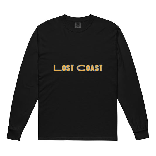 Usal Beach Fishing Net Garment-dyed heavyweight long-sleeve shirt