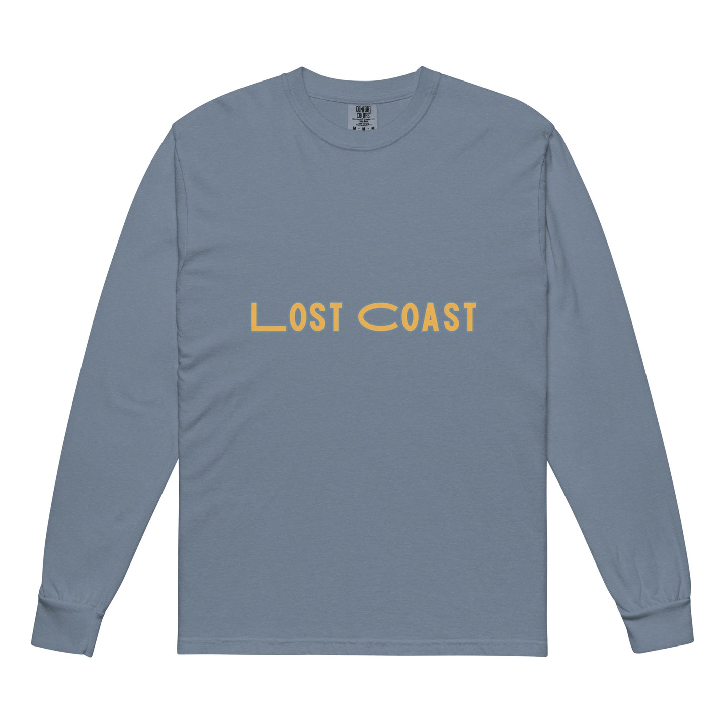 Usal Beach Fishing Net Garment-dyed heavyweight long-sleeve shirt