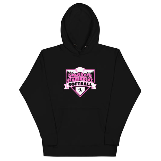 Southern Humboldt Softball Cotton Hoodie PINK