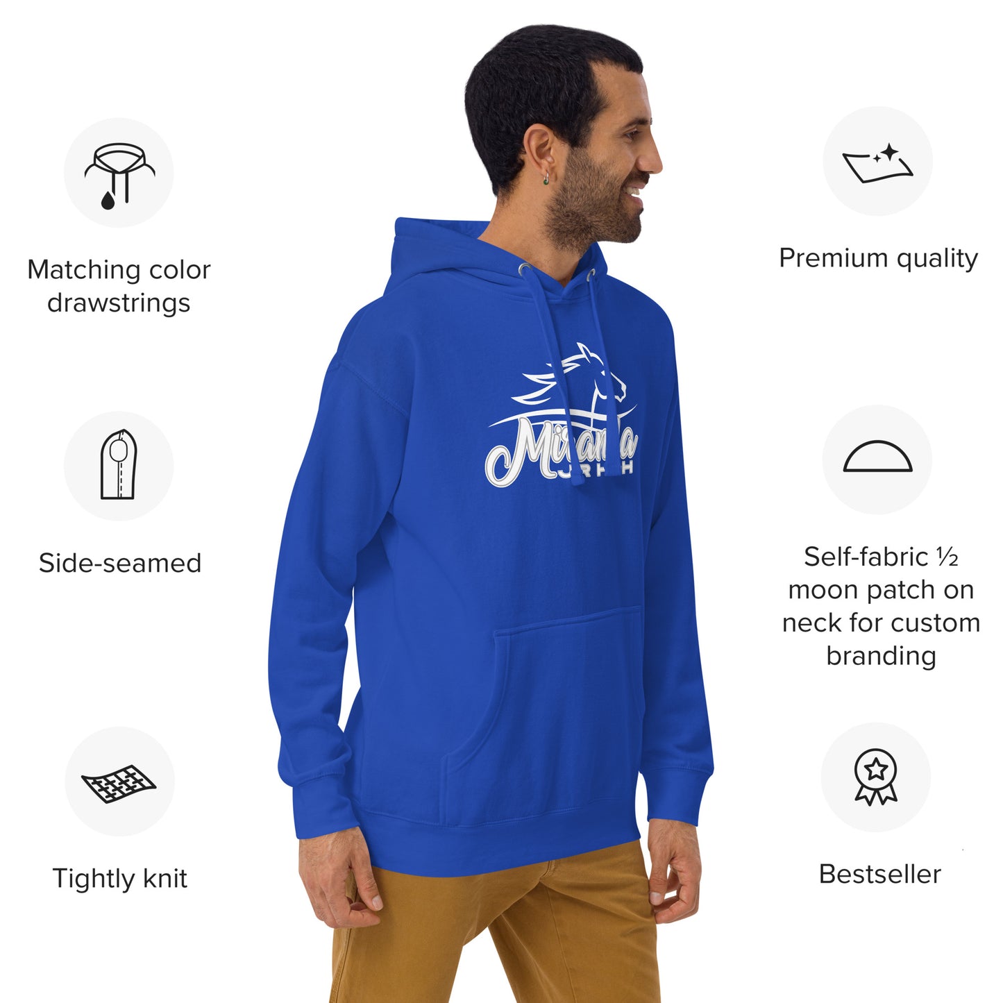 Miranda Jr High Mustang Unisex Hoodie
