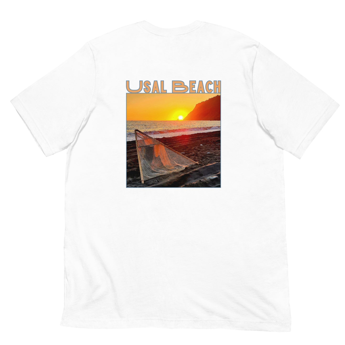 Usal Beach Fishing Net eco t-shirt