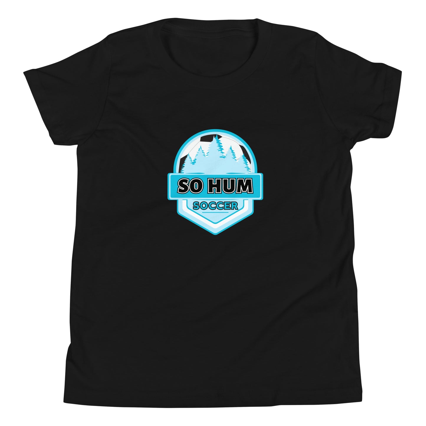 So Hum Soccer Blue Youth Short Sleeve T-Shirt