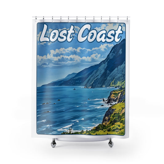 Lost Coast Shower Curtains