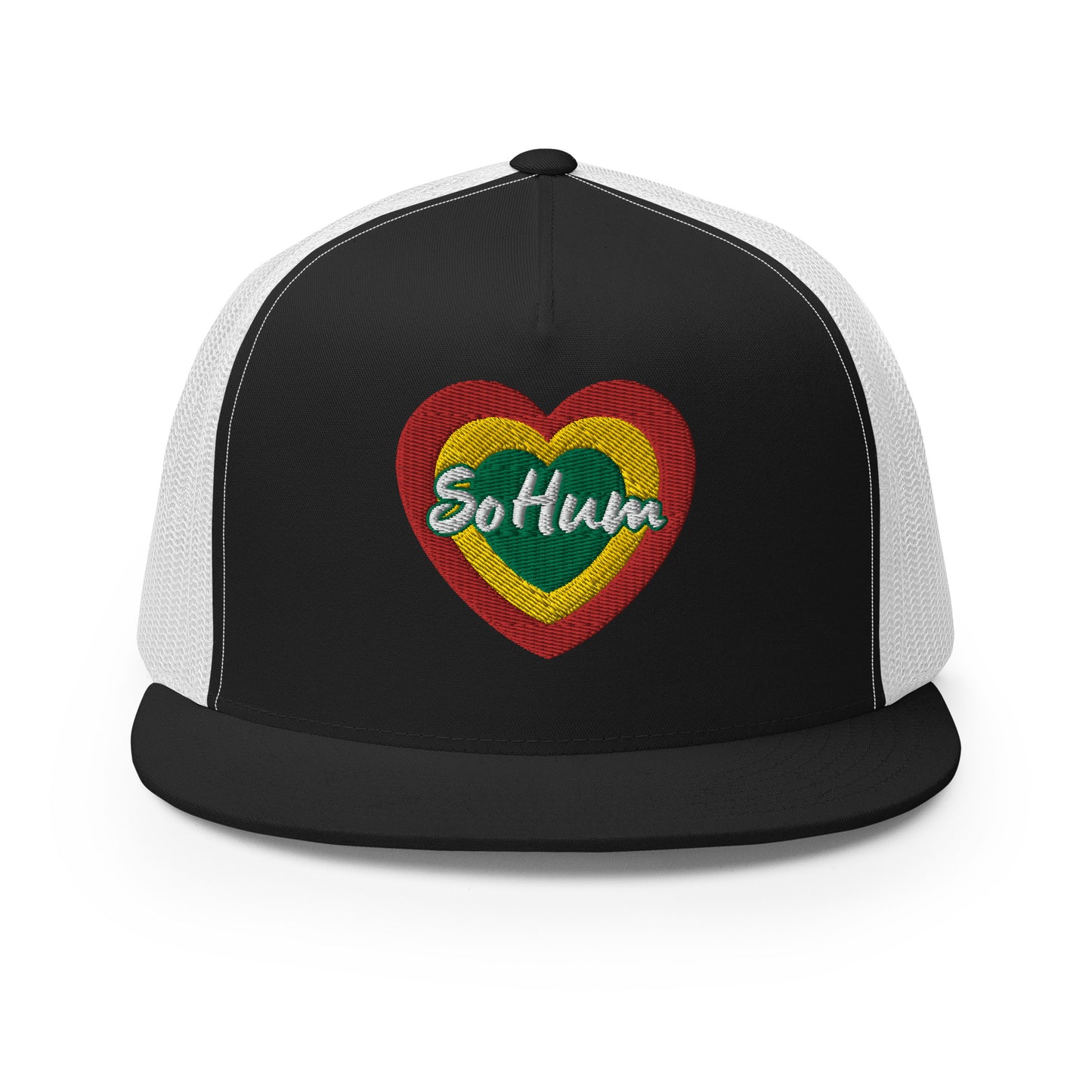 So Hum Heart RYG Trucker Cap