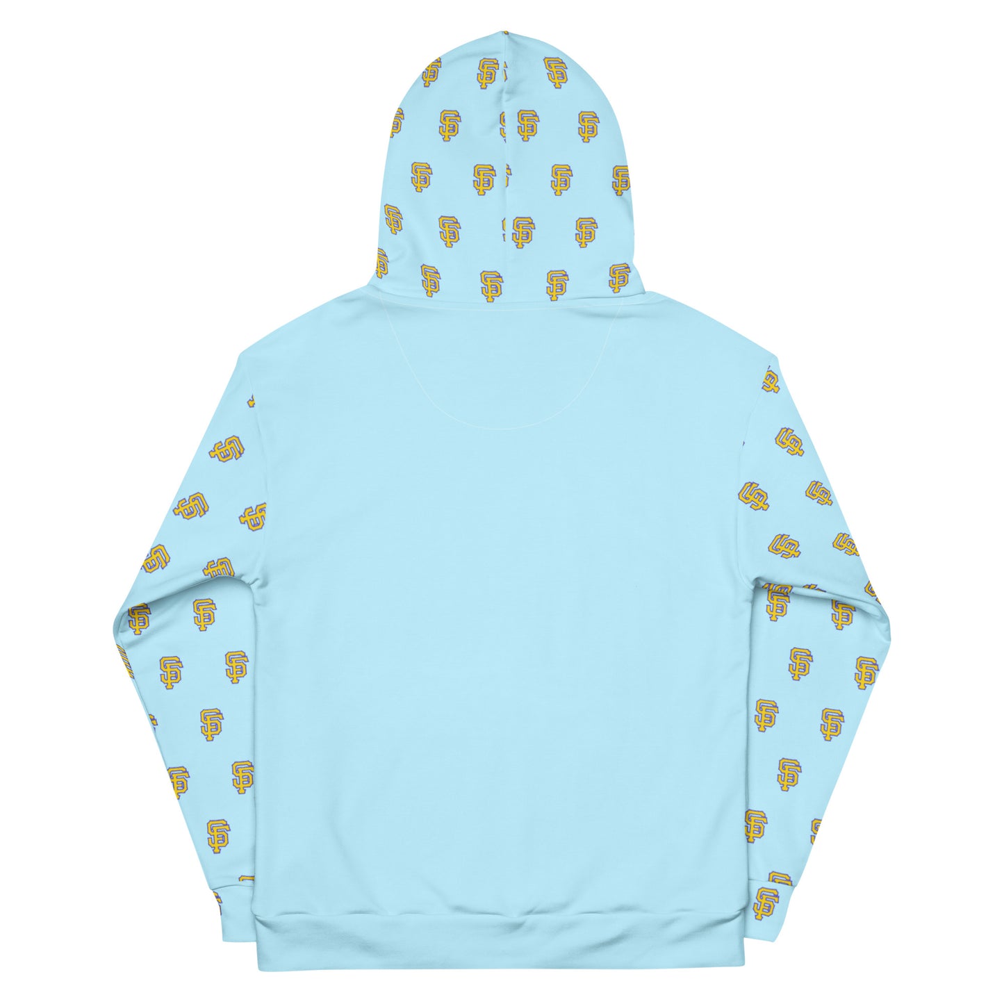 SF Baby Blue All Over Hoodie