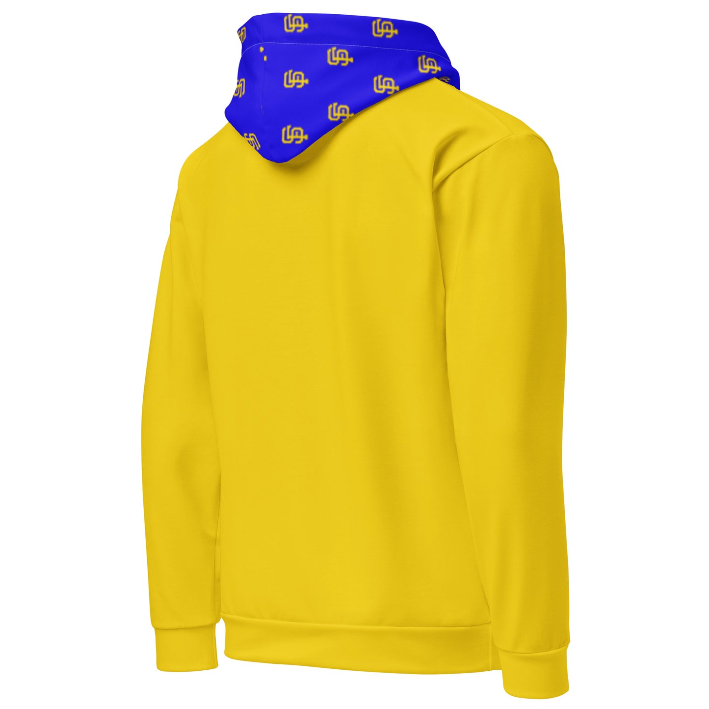 SF Yellow Gold with Blue Hoodie