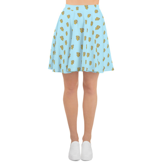 SF Baby Blue Skater Skirt