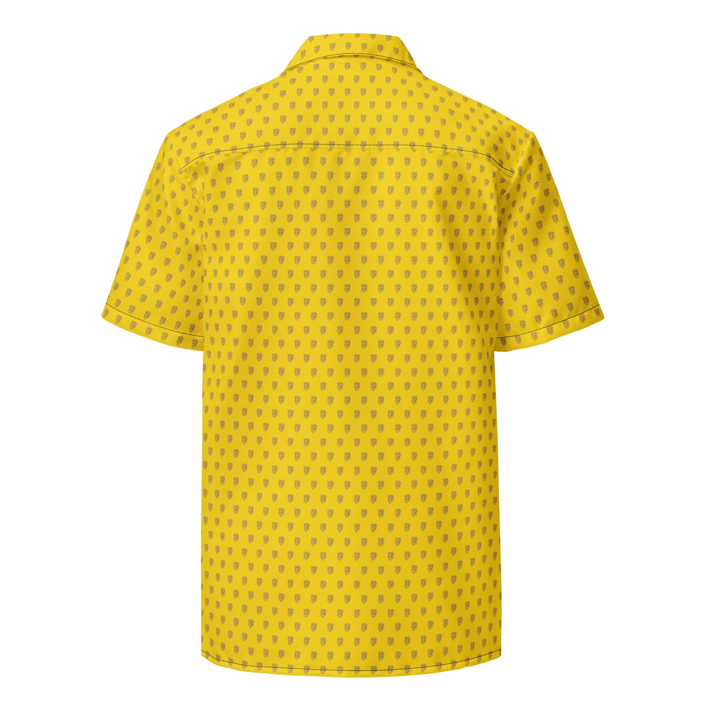 SF Yellow Button Up Shirt