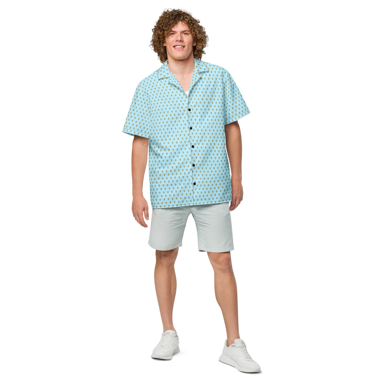 SF Baby Blue Button Up Shirt