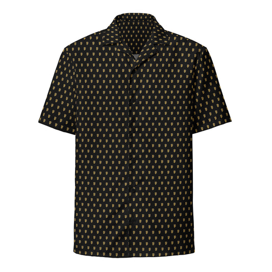 SF Black Button Up Shirt