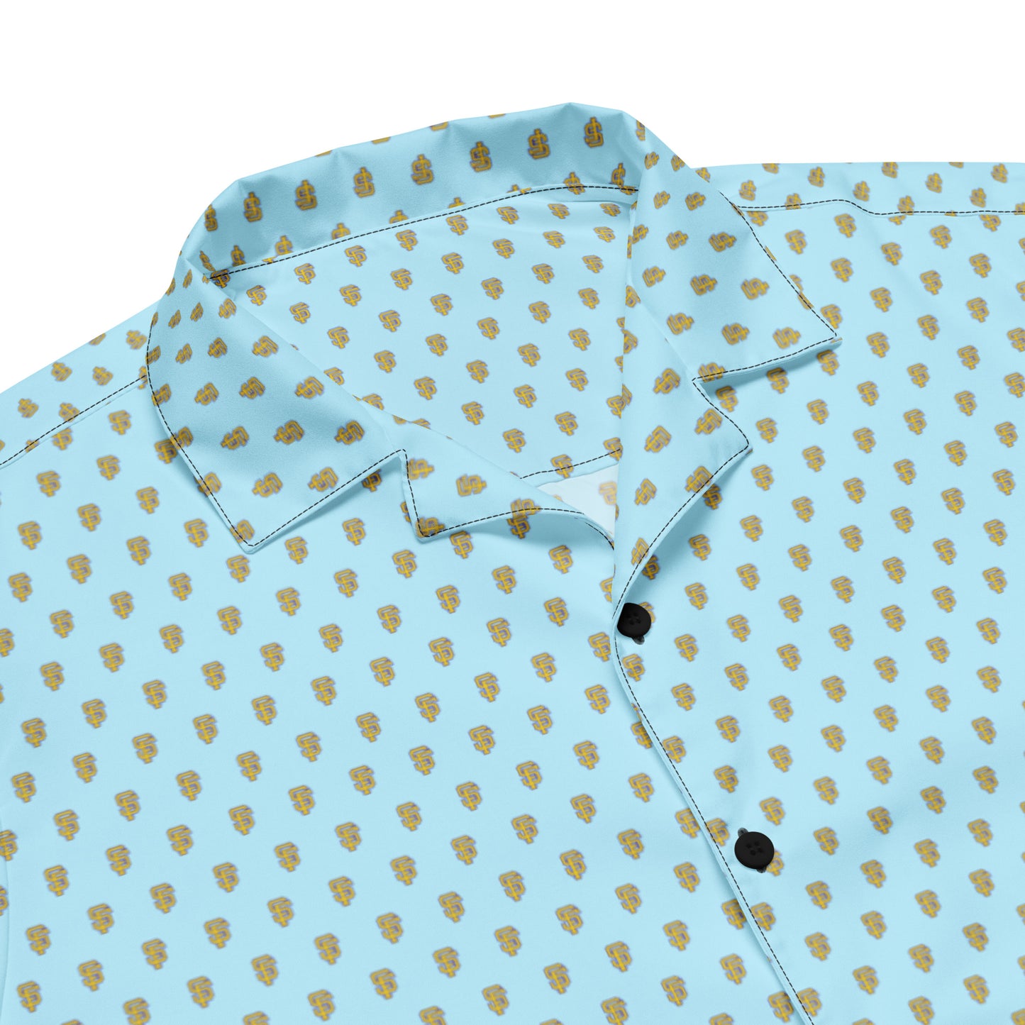 SF Baby Blue Button Up Shirt