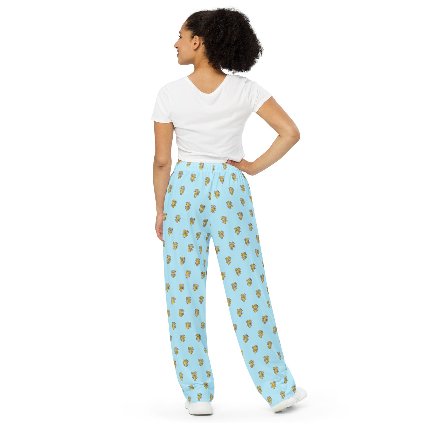 SF Baby Blue wide-leg pants