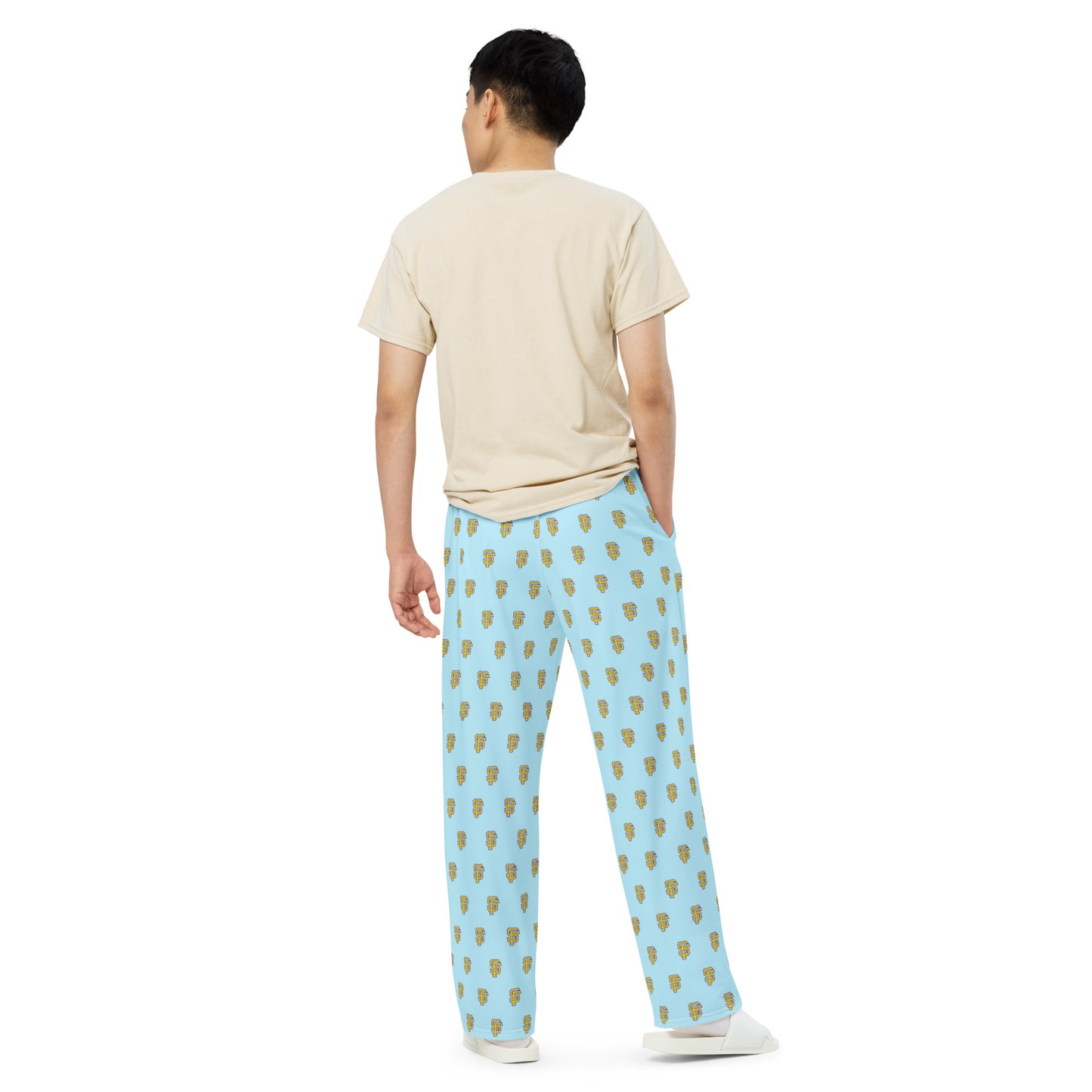 SF Baby Blue wide-leg pants