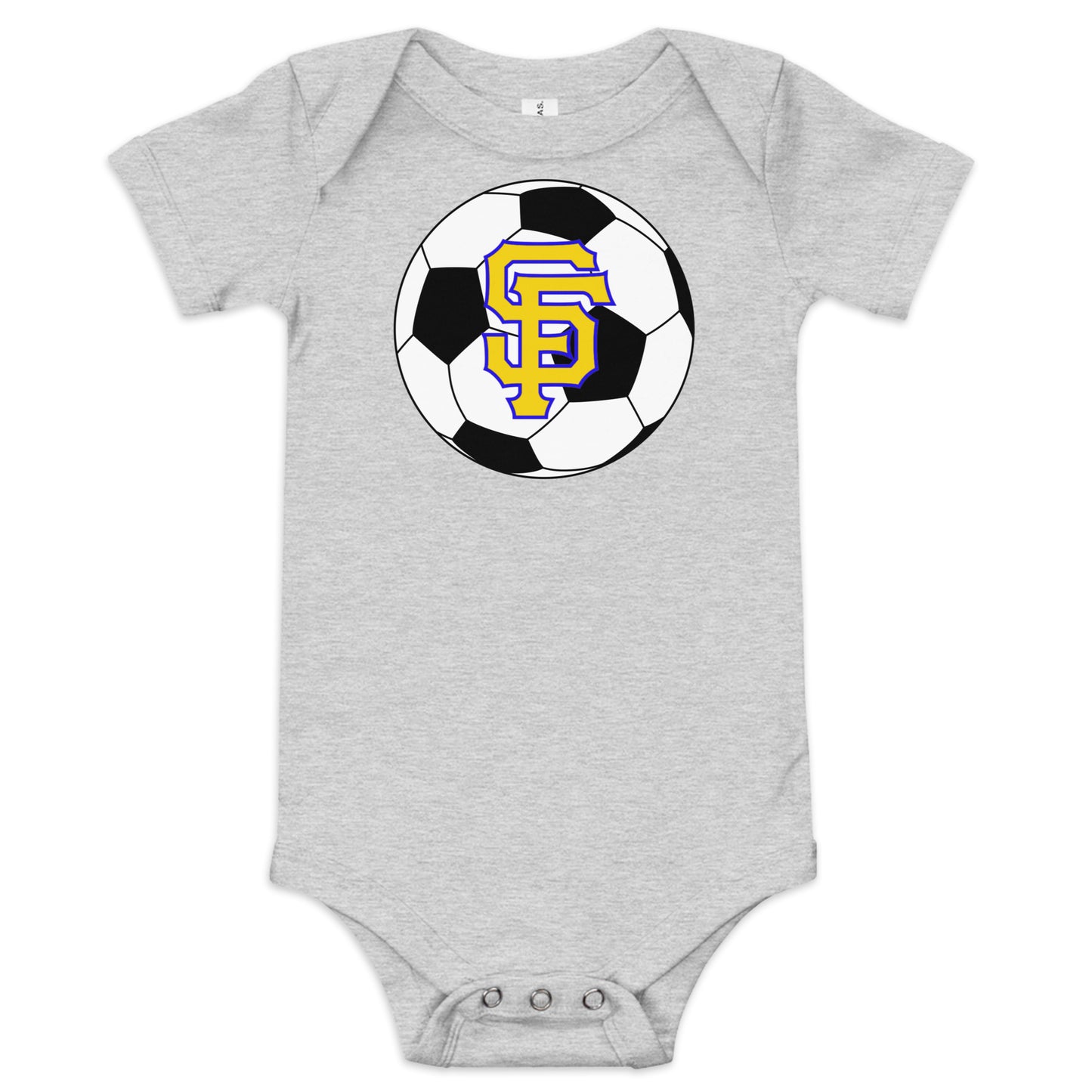 SF Soccer Baby short sleeve one piece