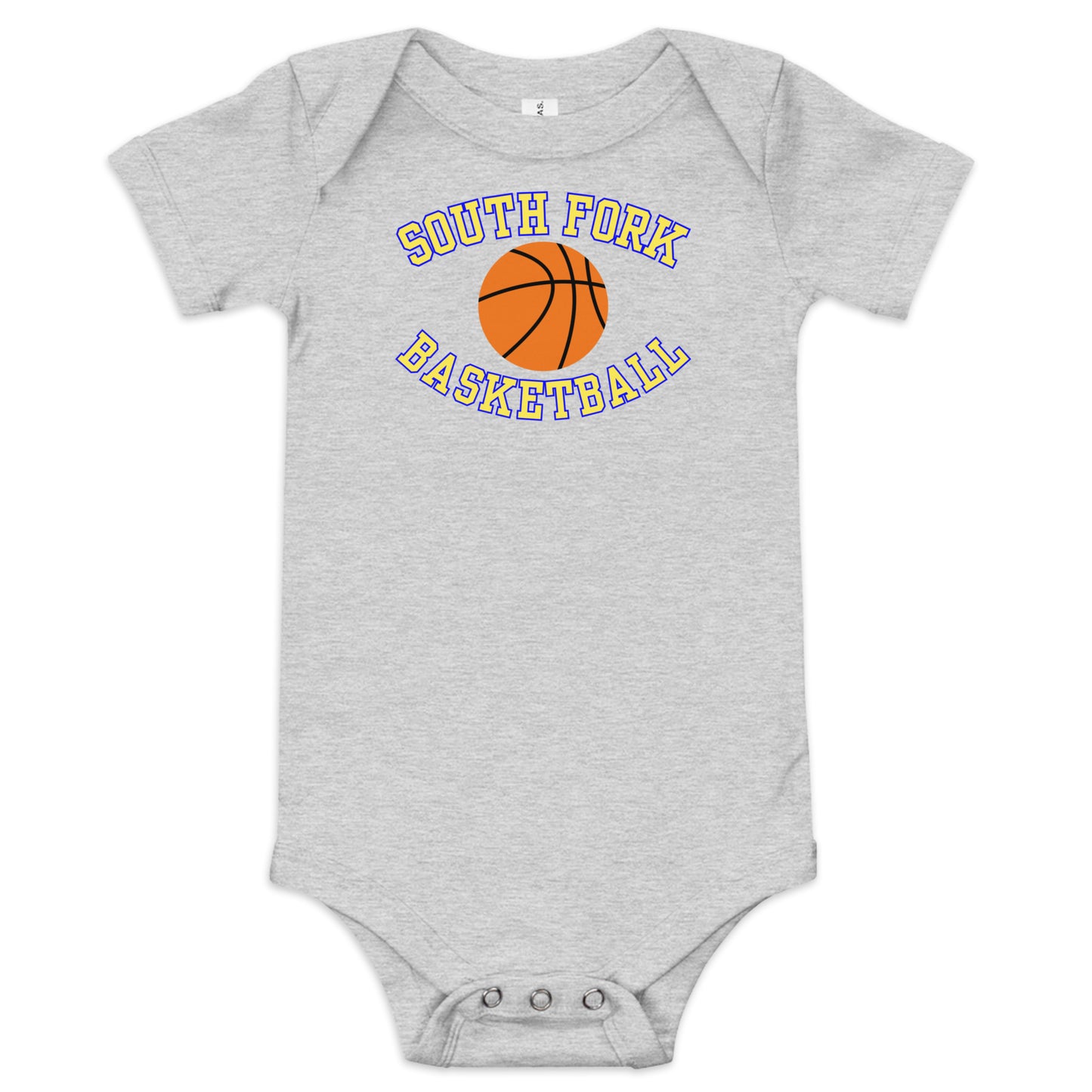 South Fork Basketball Baby short sleeve one piece