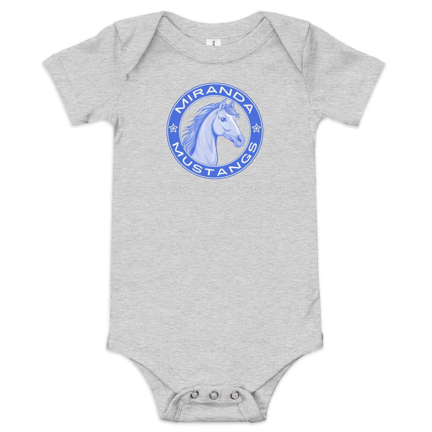 Miranda Mustangs Baby one piece