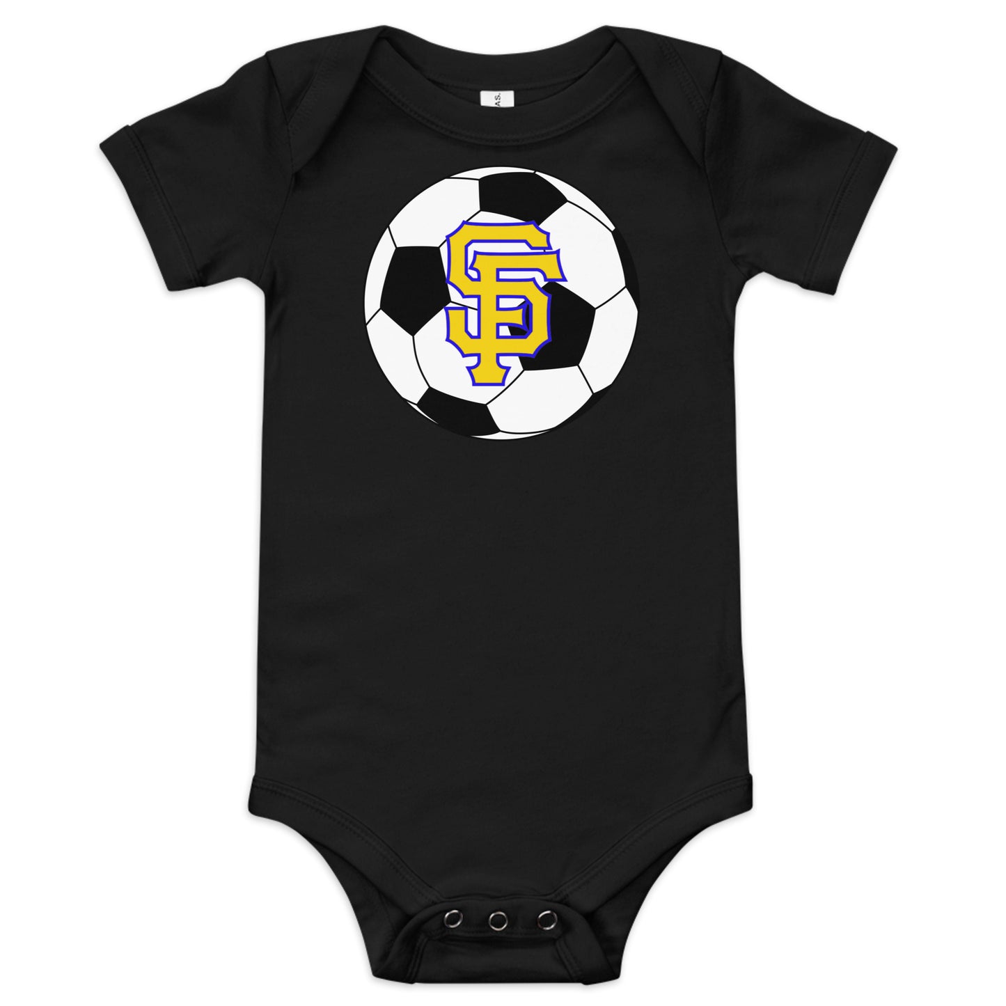 SF Soccer Baby short sleeve one piece