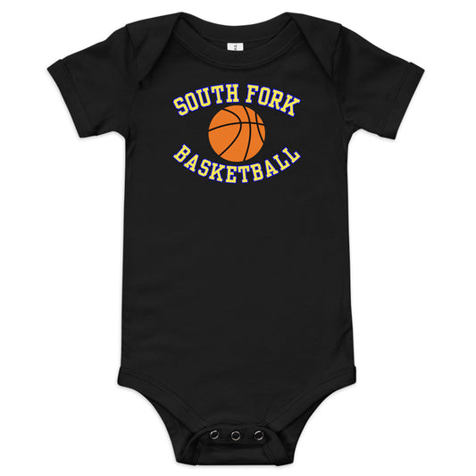 South Fork Basketball Baby short sleeve one piece