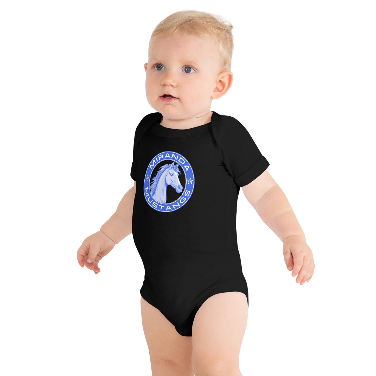 Miranda Mustangs Baby one piece